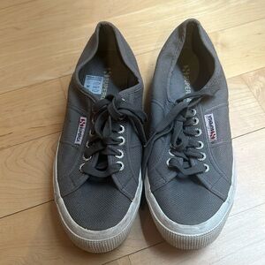 Gray Superga Sneakers